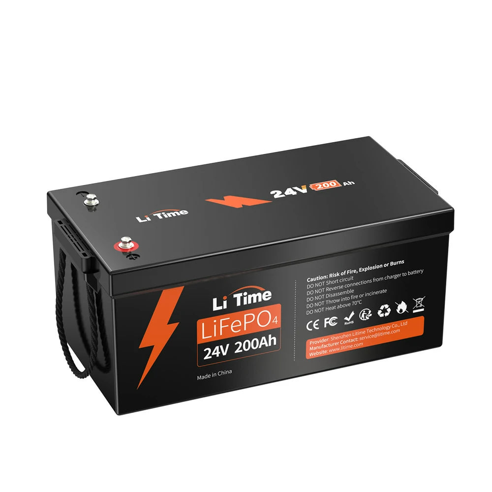 LiTime 24V 200Ah 蓄電池太陽光用リン酸鉄リチウムイオンバッテリー LiTime 24V 200Ah 蓄電池太陽光用リン酸鉄リチウムイオンバッテリー