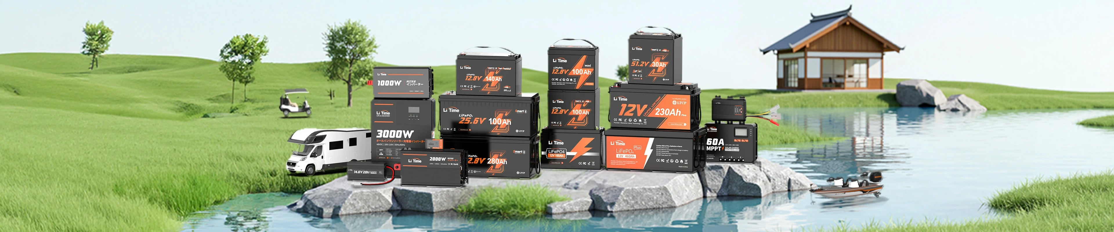 LiTime リン酸鉄リチウムイオンバッテリーに関する記事