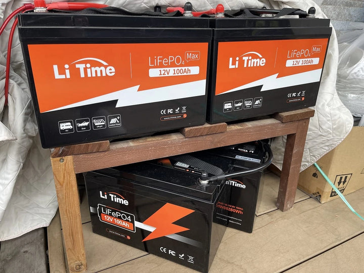 車中泊でリン酸鉄リチウムイオンバッテリーを使用したサブバッテリーシステム