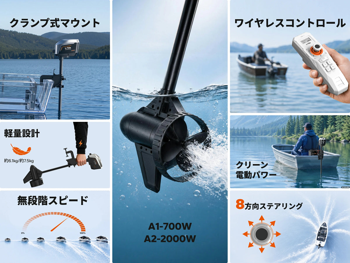 Argoseeker電動船外機で、水上探索をもっと自由に
