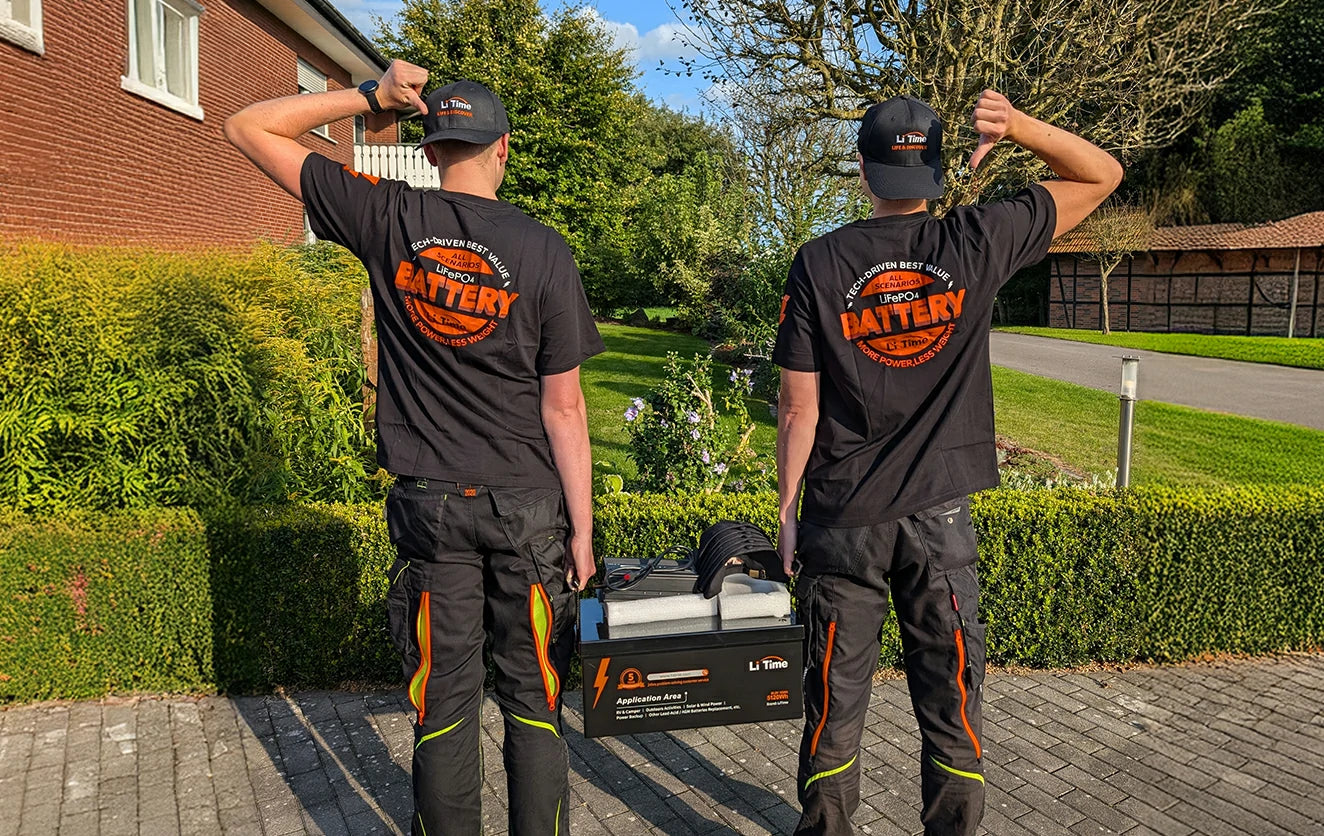 LiTimeユーザーとバッテリー本体