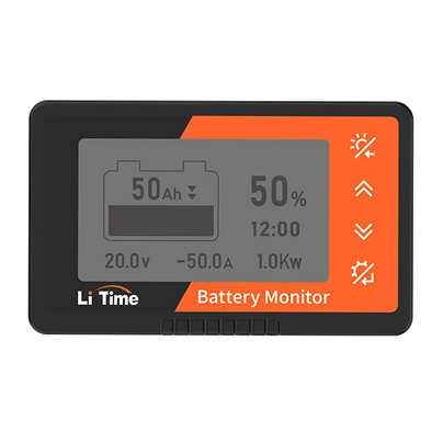 LiTimeバッテリーモニター、バッテリー状態をリアルタイム表示