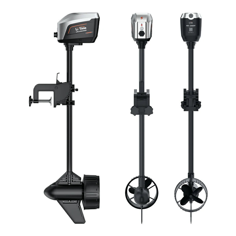 LiTime Argoseeker A2｜48V2000W無線リモコン付き電動船外機外観