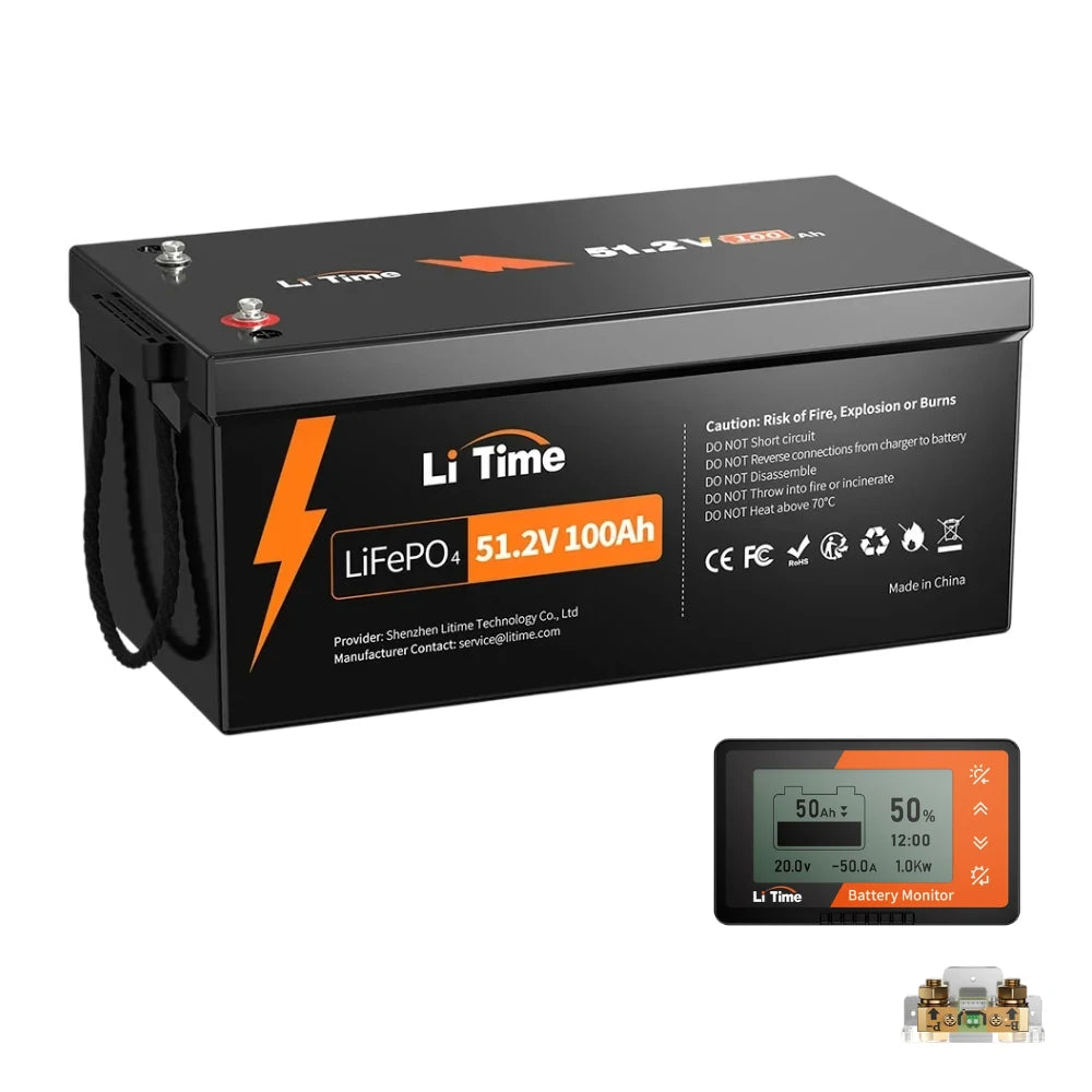 LiTime 48V100Ah 5Kwh バッテリー