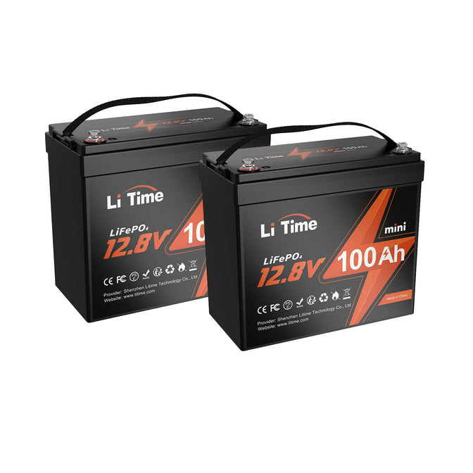 LiTime 100Ahmini 1280Wh 小型・軽量・超高エネルギー密度