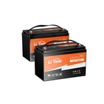 12Vバッテリー100Ah、2C放電レートに対応可能、2個セット
