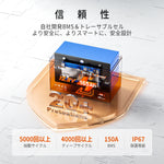 LiTime 12V165Ah  Bluetooth付き＆ヒーター付きバッテリー