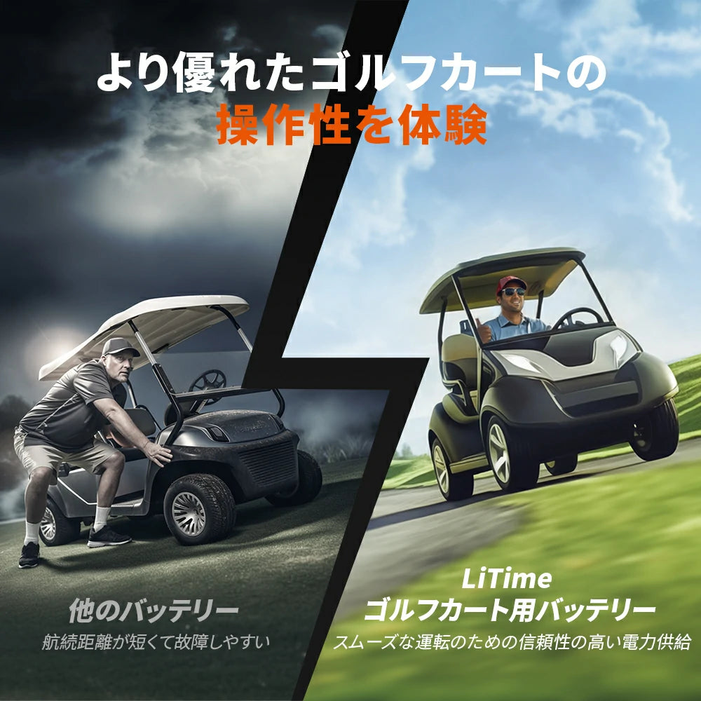 ゴルフカートバッテリー
