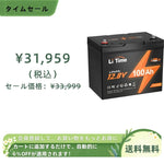 LiTime 12V100Ah サブバッテリー用リン酸鉄リチウムイオンバッテリー