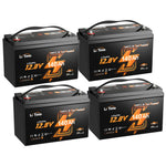 12V140Ah Bluetoothバッテリーおすすめ、4個セット