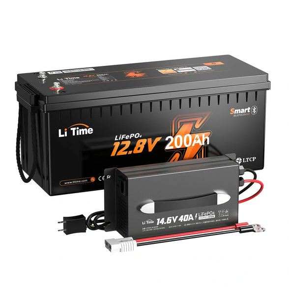 LiTime 12V200Ah Bluetooth付きリン酸鉄リチウムイオン LiTime 12V200Ah Bluetooth付きリン酸鉄リチウムイオン