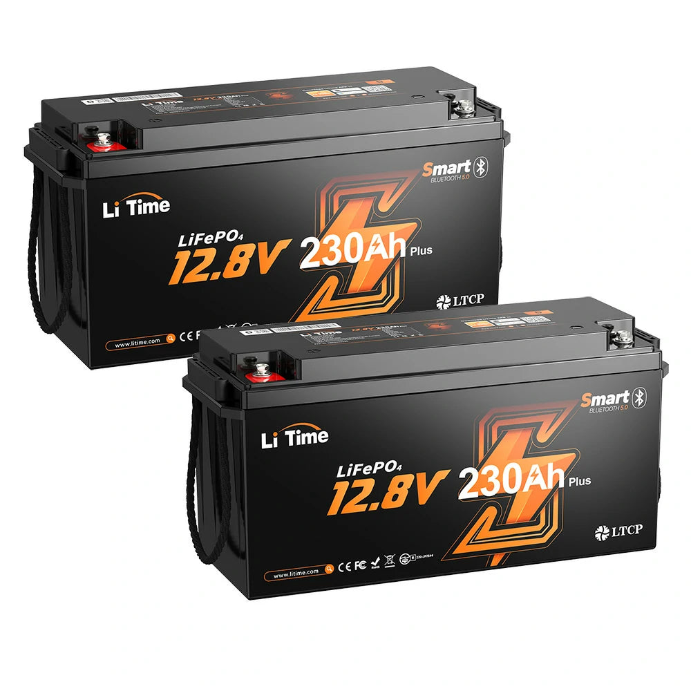 12V230Ah Bluetoothバッテリーおすすめ、2個セット