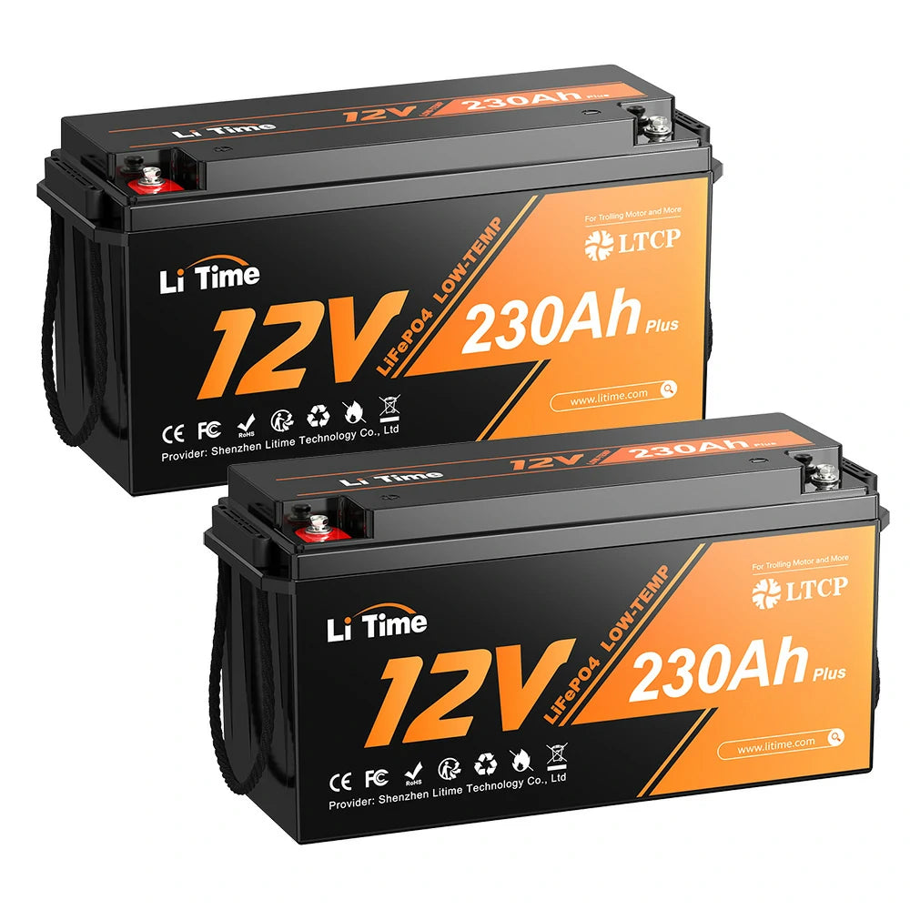 LiTime 12V 230Ah サブバッテリー用リン酸鉄リチウムイオンバッテリー LiTime 12V 230Ah サブバッテリー用リン酸鉄リチウムイオンバッテリー