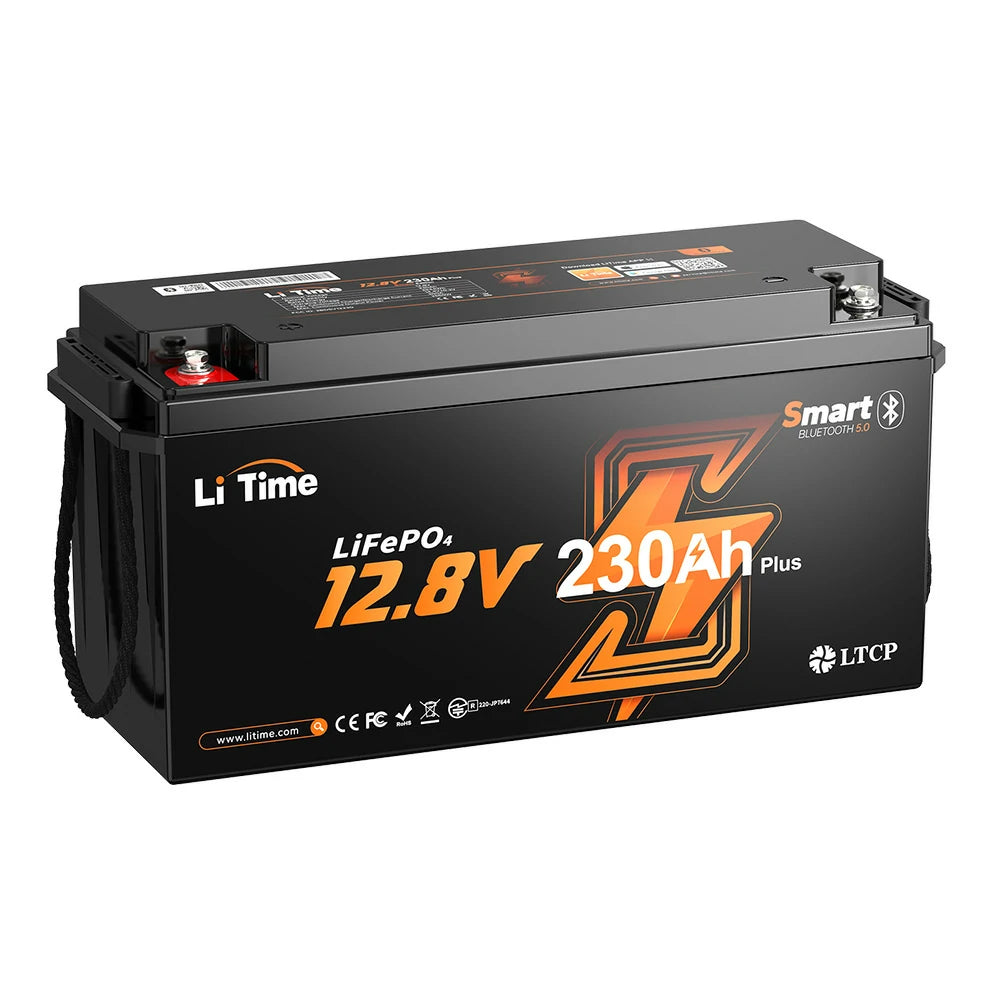 LiTime 12V 230Ah Plus リン酸鉄リチウムイオンバッテリー LiTime 12V 230Ah サブバッテリー用リン酸鉄リチウムイオン