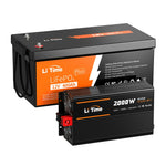 大容量バッテリーおすすめ、12Vバッテリー400Ah＋インバーター2000W