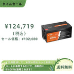 「予約商品」LiTime 12V 400Ahサブバッテリー用リン酸鉄リチウムイオンバッテリー