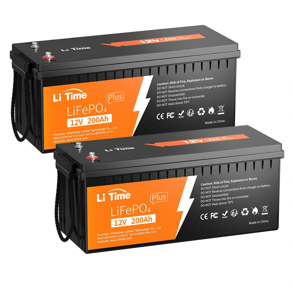 12V200Ah plusバッテリーおすすめ、2個セット