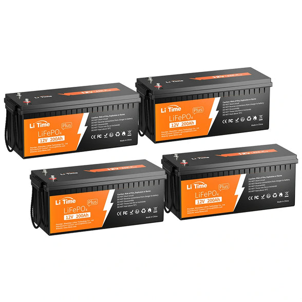 12V 200Ah Plus サブバッテリー用リン酸鉄リチウムイオン