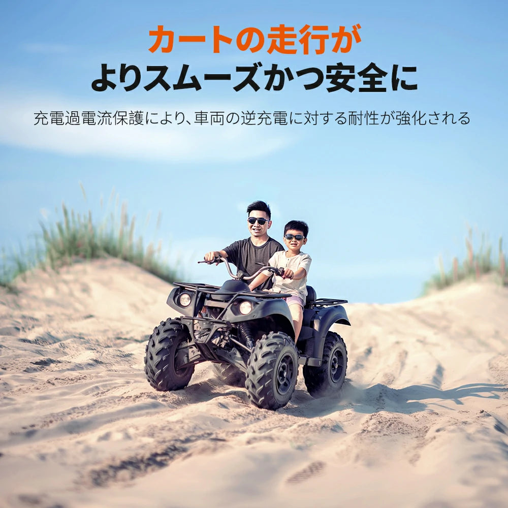 逆充電に対する耐性が強化された48V60Ah  リン酸鉄リチウムイオンバッテリー