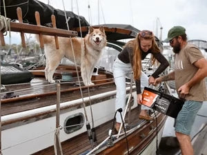 海上で安心して使えるリン酸鉄リチウムイオンバッテリーおすすめ