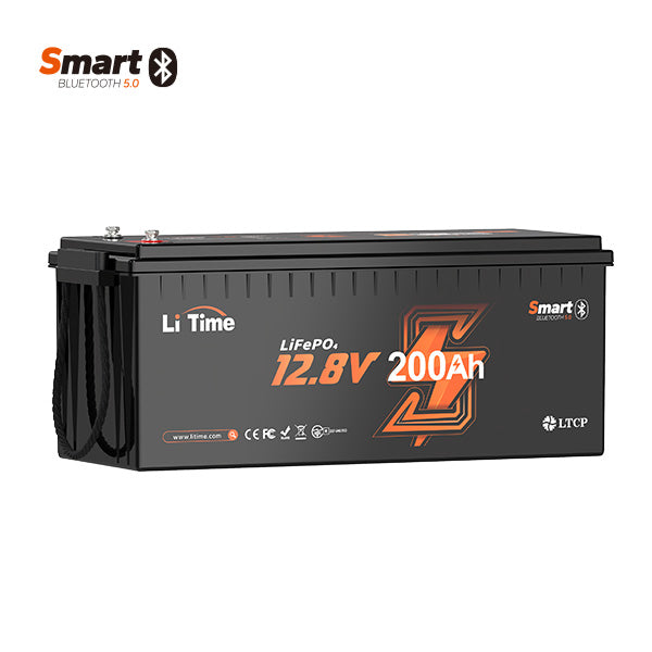 12V200Ah Bluetooth内蔵 リン酸鉄リチウムイオンバッテリー – LiTime-JP