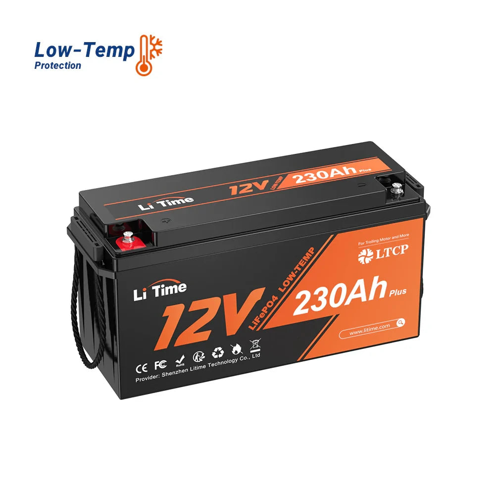 LiTime 12V230Ahリン酸鉄リチウムイオンバッテリー