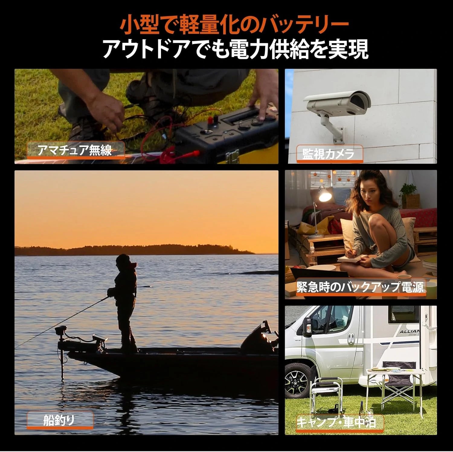 電動リール用バッテリー