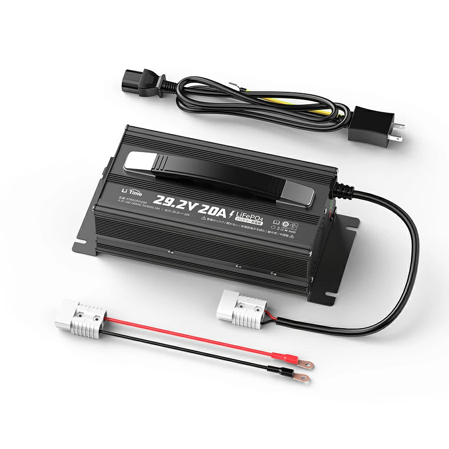 LiTime 24V 20A バッテリー充電器の全般