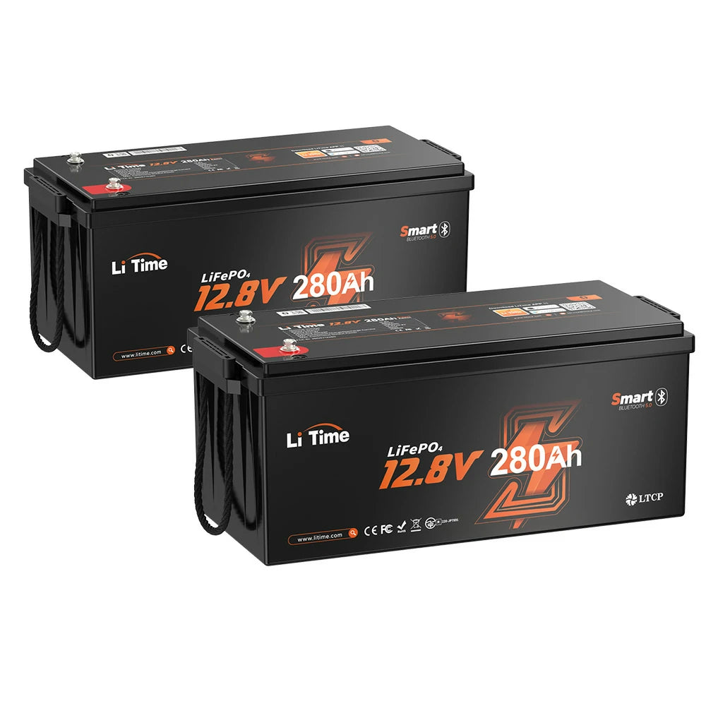 LiTime 12V280Ah Bluetooth付きサブバッテリー