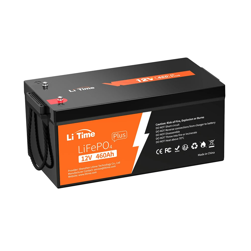 LiTime 12V 460Ah リン酸鉄リチウムイオンバッテリー