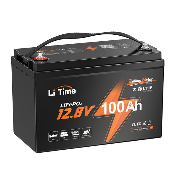 LiTime 12V 100Ah船バッテリー