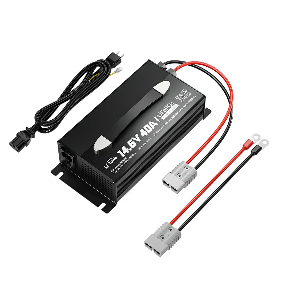 LiTime 12V40Aバッテリー充電器おすすめ