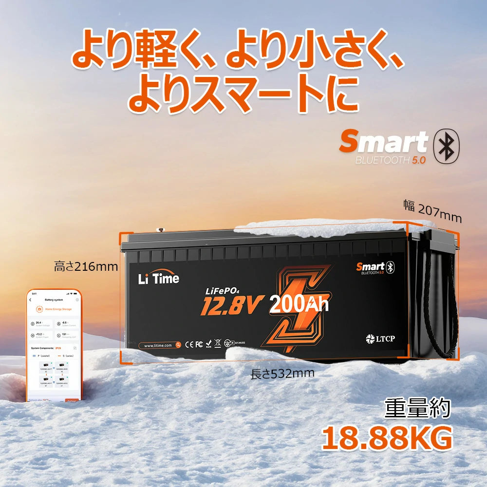 21.89kgの車中泊バッテリー