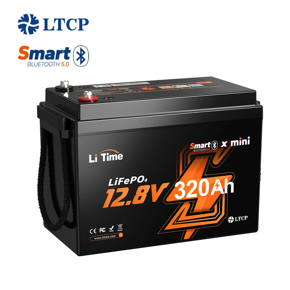 LiTime 12V 320Ah Mini Bluetoothバッテリー