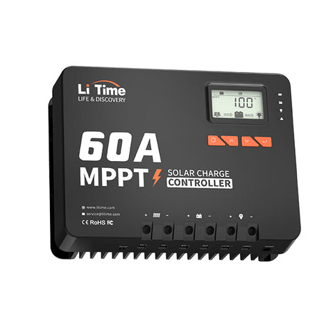 【41,215円限定、割引自動適用】LiTime60A  MPPT チャージコントローラー