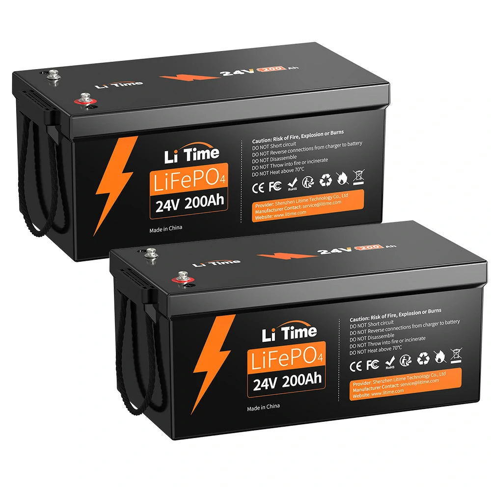 24V200Ahバッテリーおすすめ、2個セット