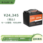 LiTime 24V25Ah電動工具用 リン酸鉄リチウムイオンバッテリー
