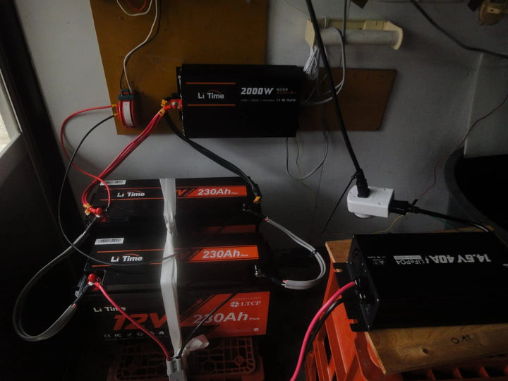 住宅内に設置された家庭用蓄電システム