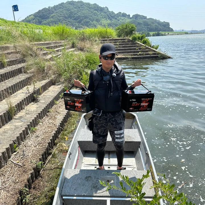 12V エレキモータ専用バッテリー