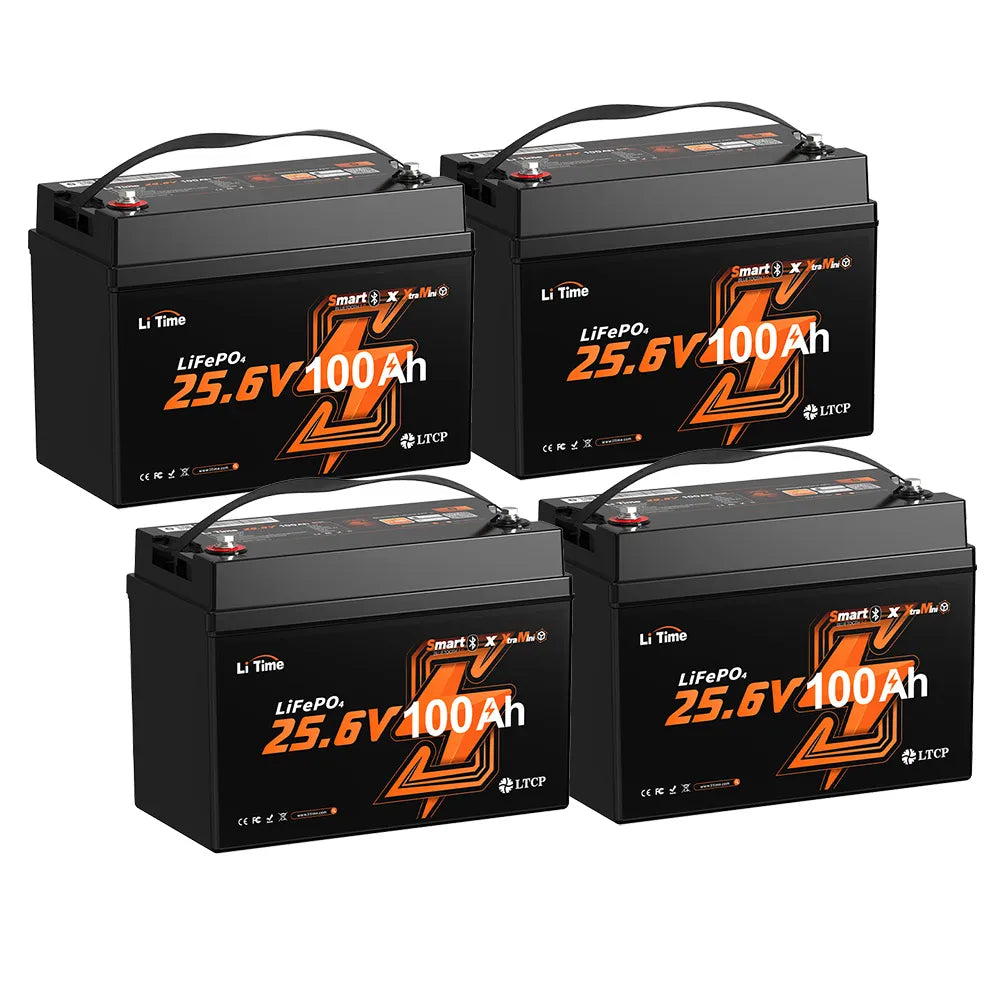 24V100Ah Bluetooth付きエレキモーターバッテリー