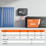 LiTime 12V/24V/36V/48V用60A MPPT チャージコントローラー