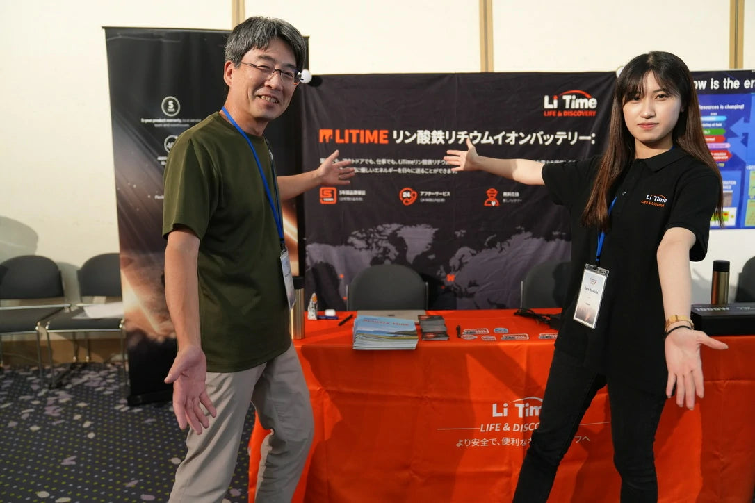 より安心な車中生活へのLiTimeのリン酸鉄リチウムイオンバッテリー