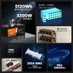 高性能＆大容量＆高出力の1台、LiTime 12V 400Ahリン酸鉄リチウムイオンバッテリー