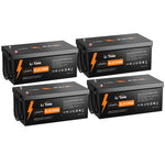48V100Ahバッテリーおすすめ、4個セット