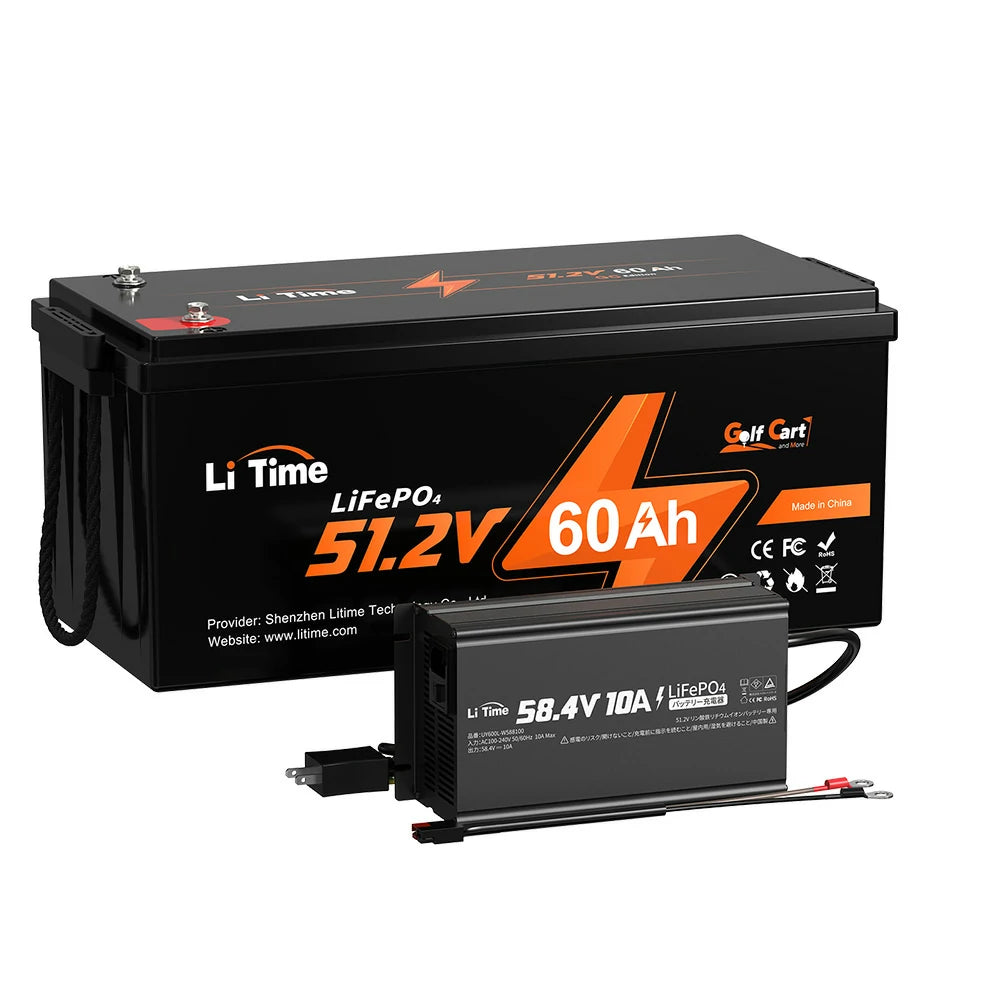 48V60Ah ゴルフカート用リン酸鉄リチウムイオンバッテリー – LiTime-JP 48V60Ah ゴルフカート用リン酸鉄リチウムイオンバッテリー – LiTime-JP