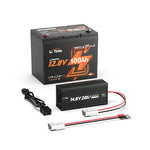 12vバッテリー100Ahと20A充電器