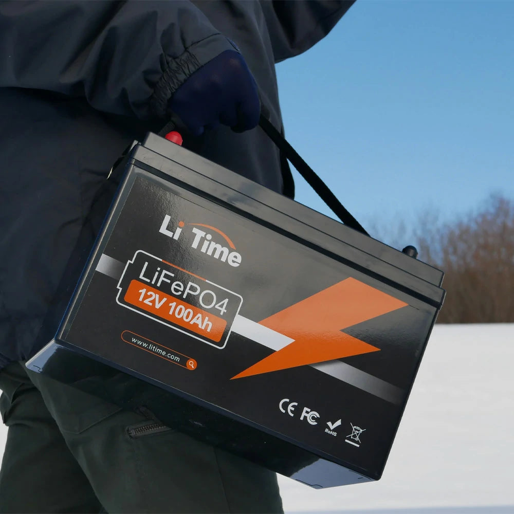 寒い環境でも安心できるリン酸鉄リチウムイオンバッテリー12V