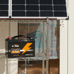 炎天下でも安心なリン酸鉄リチウムバッテリー12V