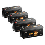12Vバッテリー200Ahおすすめ、4個セット