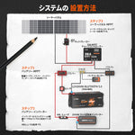 12V200Ah Bluetooth内蔵 リン酸鉄リチウムイオンバッテリー